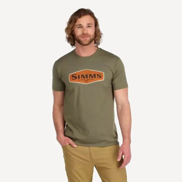 Футболка Logo Frame T-Shirt (military heather; Мужской XL)